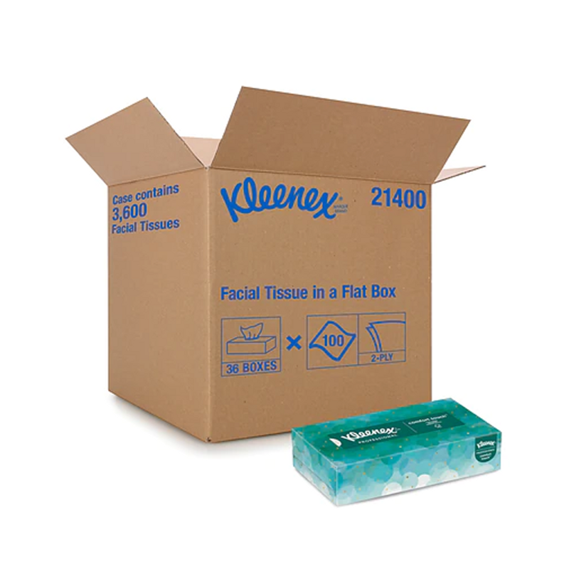 36/100 KC Kleenex Facial Tissue