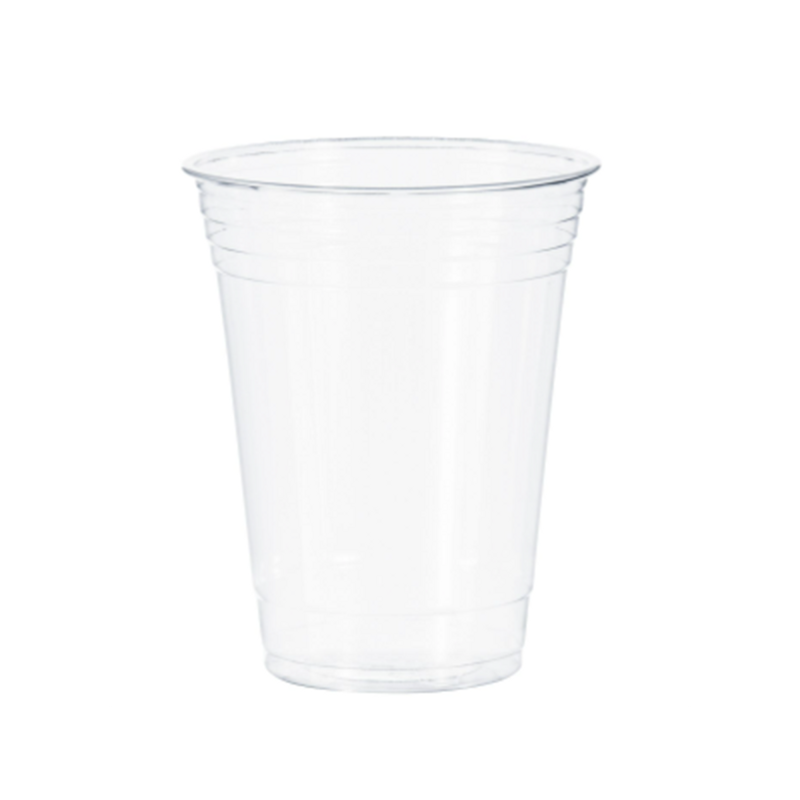1000/cs Ultra Clear PET 16oz Plastic Cup (use lid EPETFL12S) 10820524