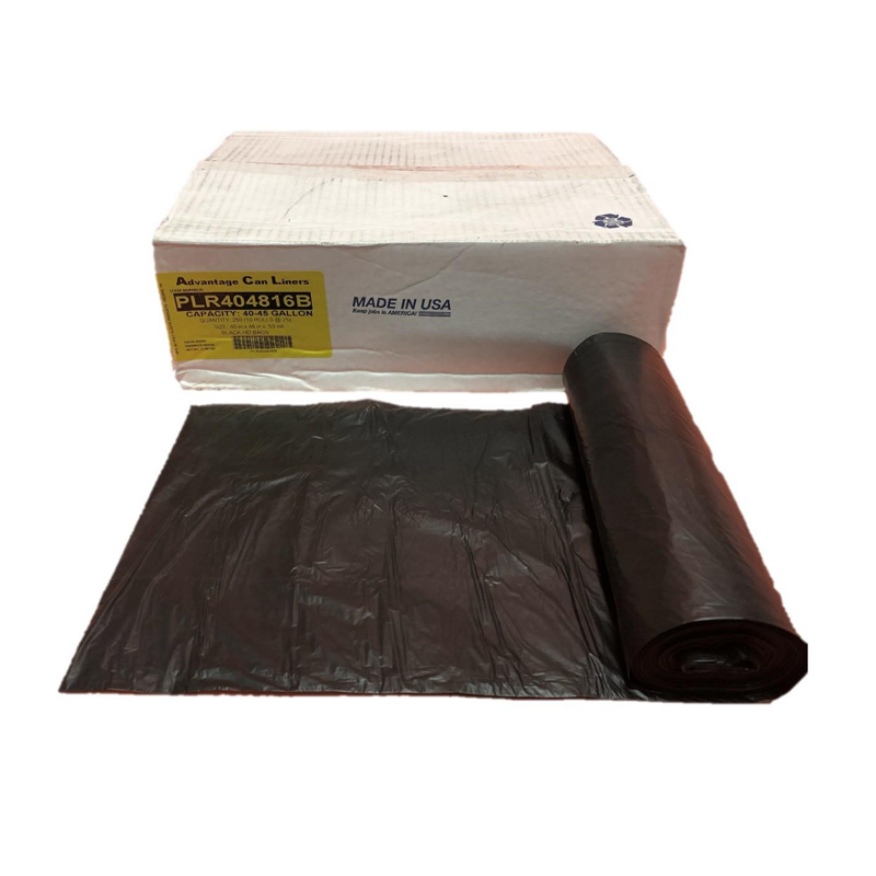 250/cs 40x48 16 Mic Black Liner on Roll