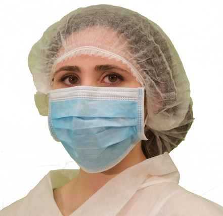 50/box 3 Ply Disposable Non Woven Mask