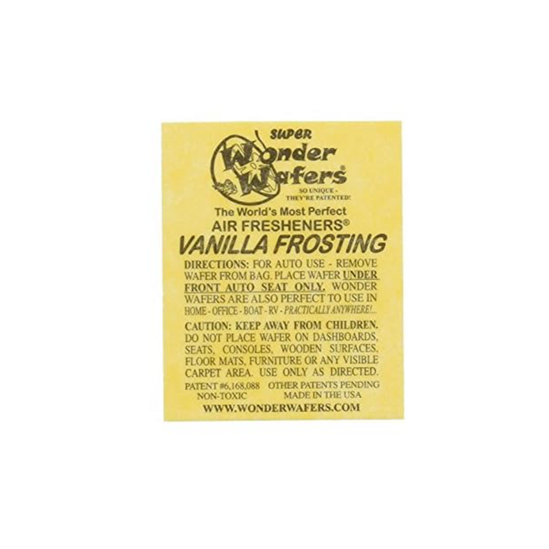 Wonder Wafer Vanilla Frosting 250ct