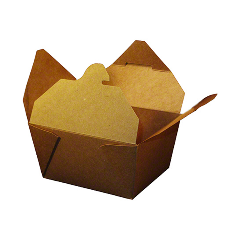 450/cs #1 Kraft Folded Eco Box 4"x3"x2.5"