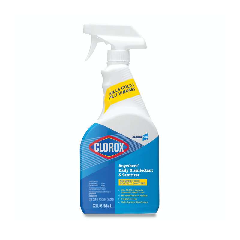 12/32oz Clorox Anywhere Hard Surface Sanitizer Spray