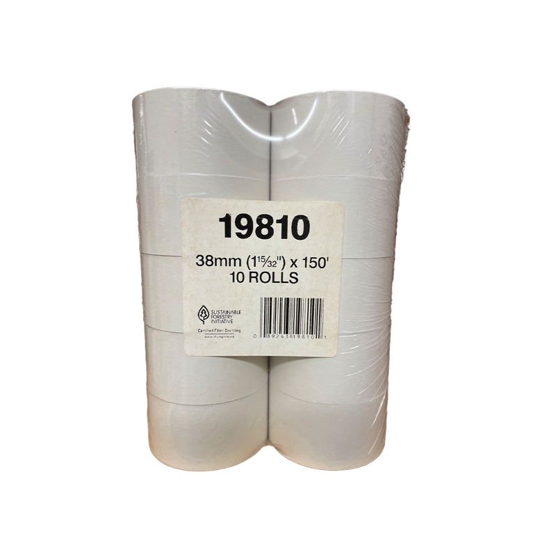 10/10x150' 38mm Cash Register Rolls