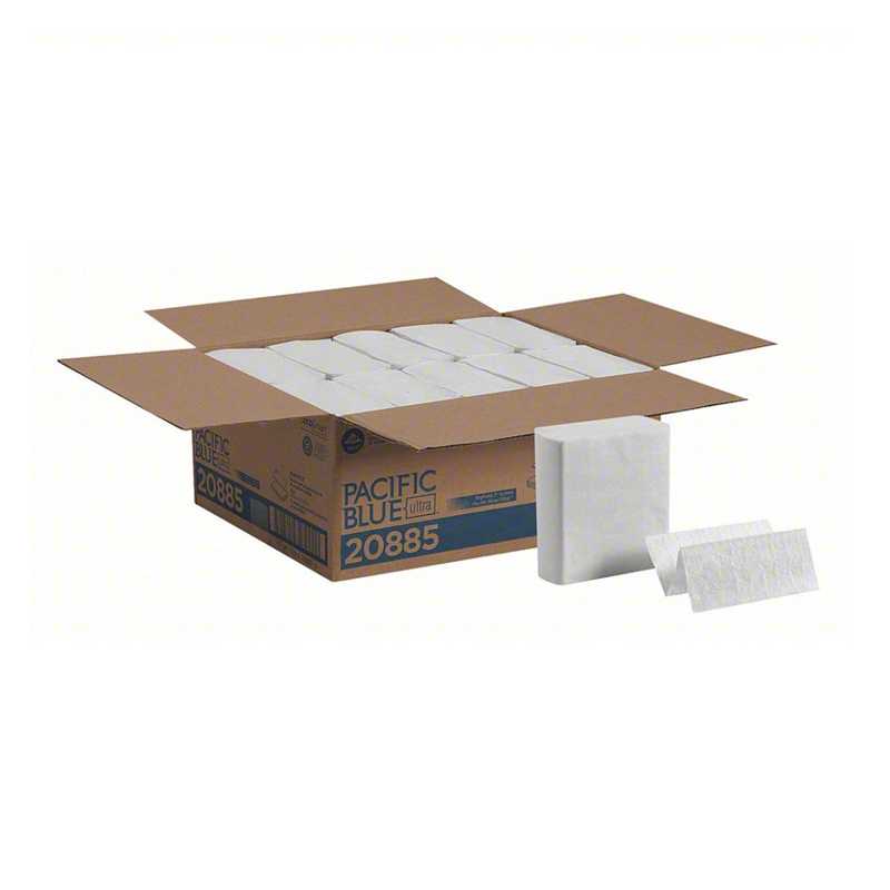2600/cs Big Fold Z White C-Fold Towels