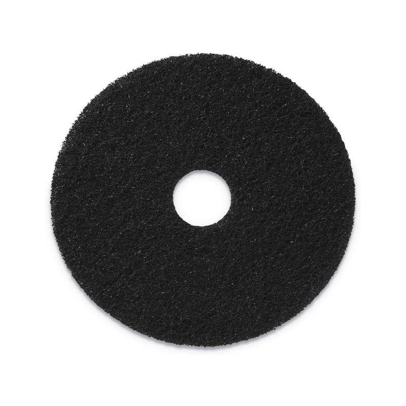 Black 19" Stripping Floor Pad