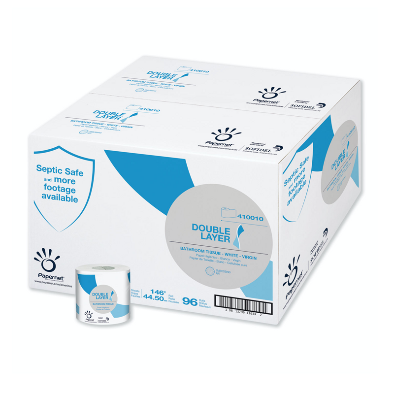 96/500 Heavenly Choice Double Layer Bath Tissue