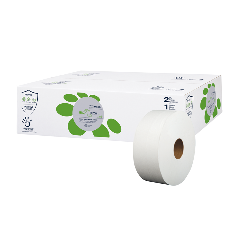 12/700' BioTech Enzyme 2 Ply Toilet Tissue