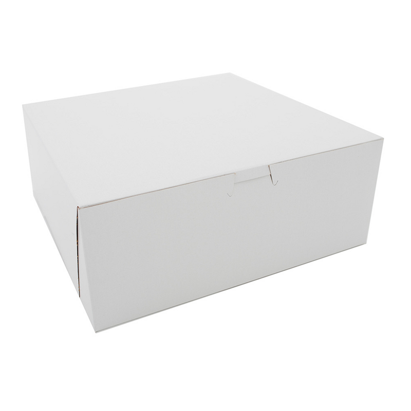 100/bdl 10x10x5 Cake & Pie Box 1 pc Corner Lock