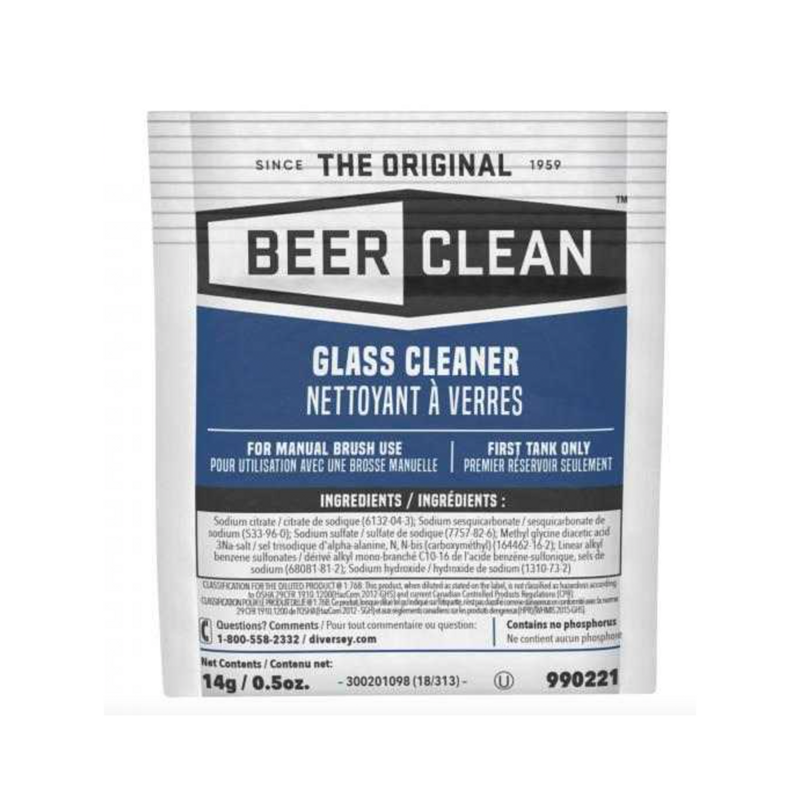 100 / pkts Beer Clean Manual Brush Powder