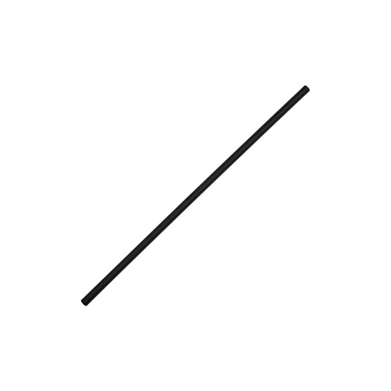 10/1M Berkely Square Black Plastic Sip Stick/Stirrer