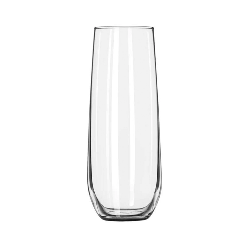 12/cs Stemless Flute Glass 8.5oz