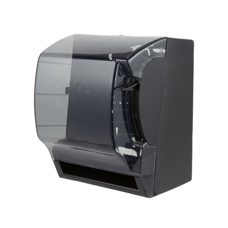 Roll Towel Dispenser With Lever Black