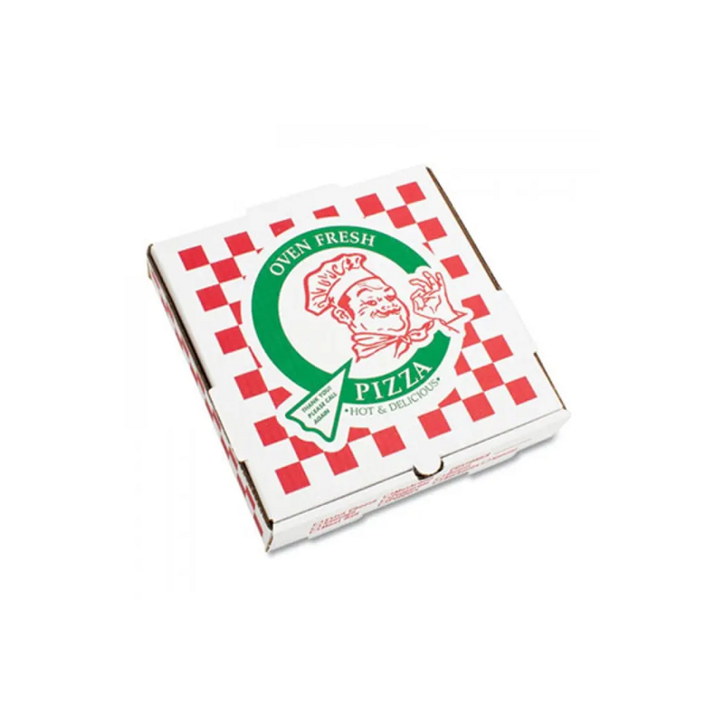 50/Bdl B Flute 10" Corrugated Pizza Box