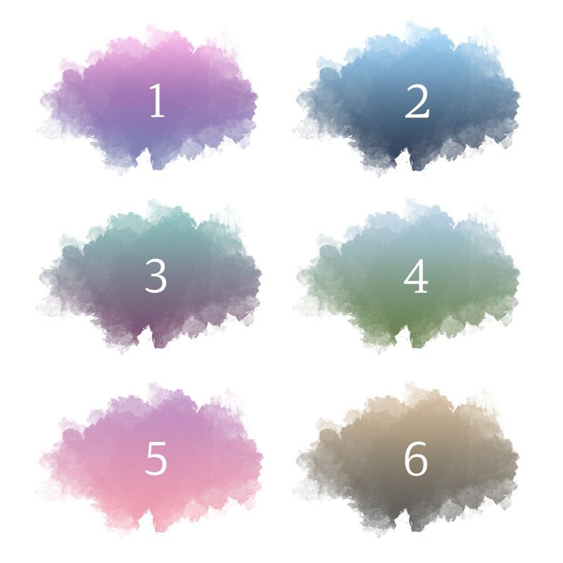 Ultrasound Art with Watercolor Gradient