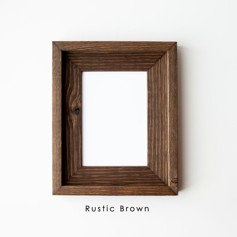 Barnwood Frames - The Carolina Collection - Rustic Black - 5x7