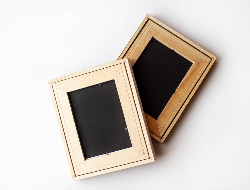 Barnwood Frames - The Carolina Collection - Rustic Black - 5x7