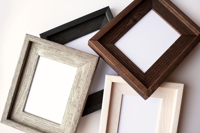 Barnwood Frames - The Carolina Collection - Rustic Black - 5x7