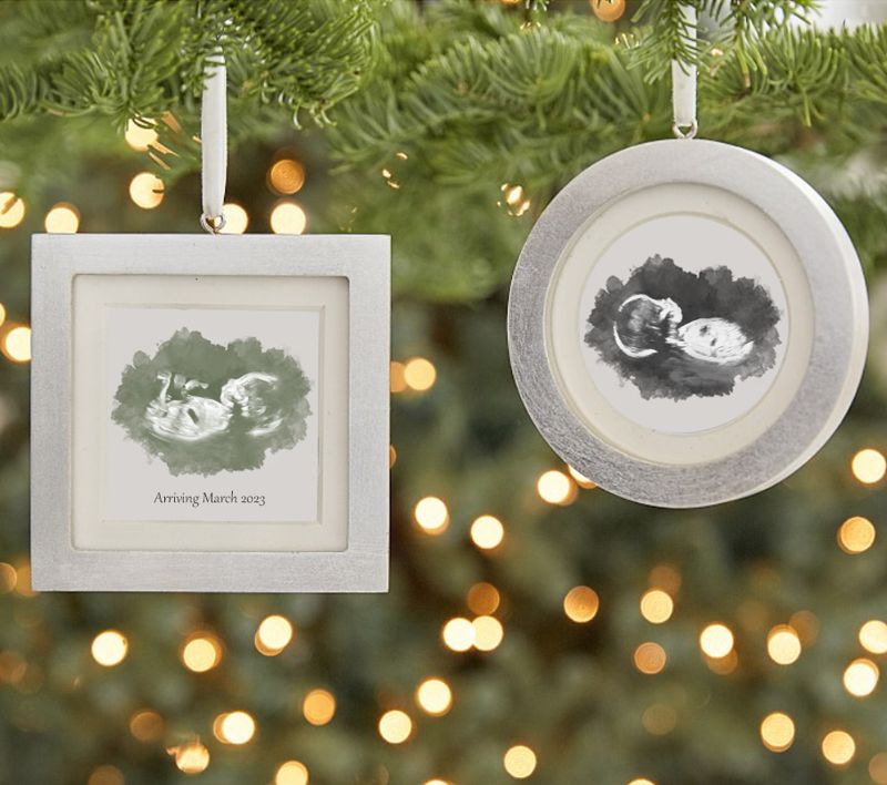 Ultrasound Christmas Ornament