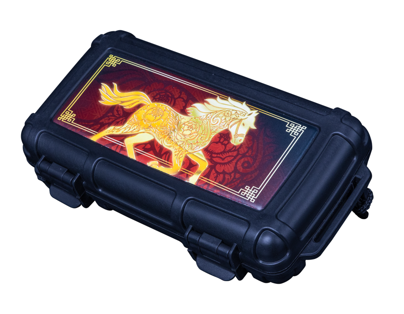 Cigar Caddy® 5ct Travel Case - Year of the Series Year of the Horse