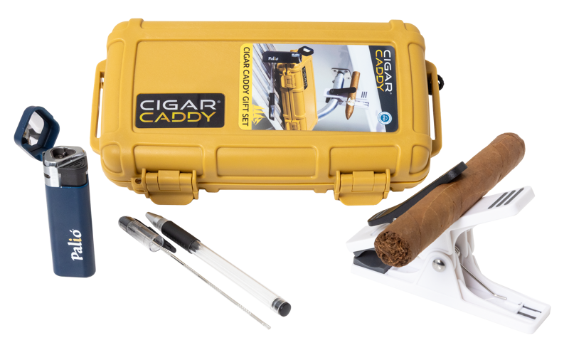 Cigar Caddy® Boating Gift Set TAN