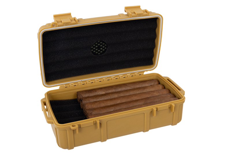 Cigar Caddy® 10ct TAN 10 CT