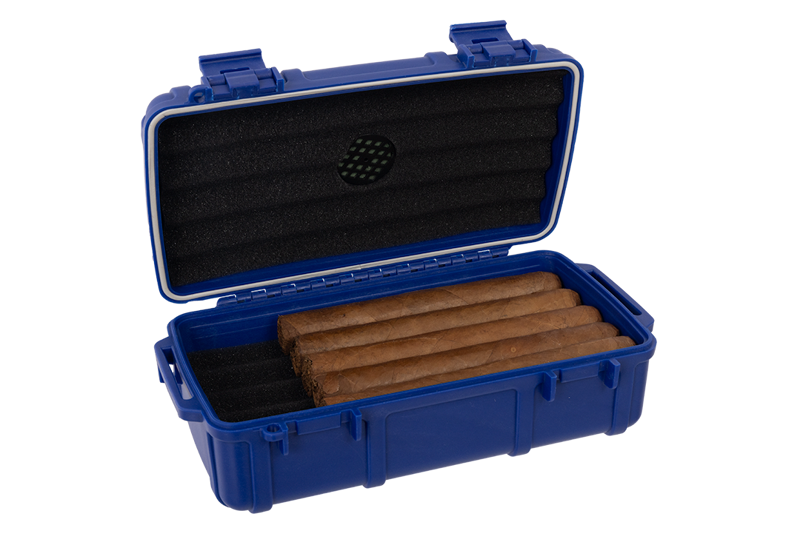 Cigar Caddy® 10ct Navy Blue 10 CT