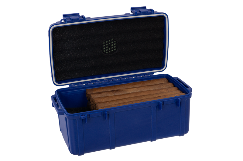 Cigar Caddy® 15ct Navy Blue 15 CT