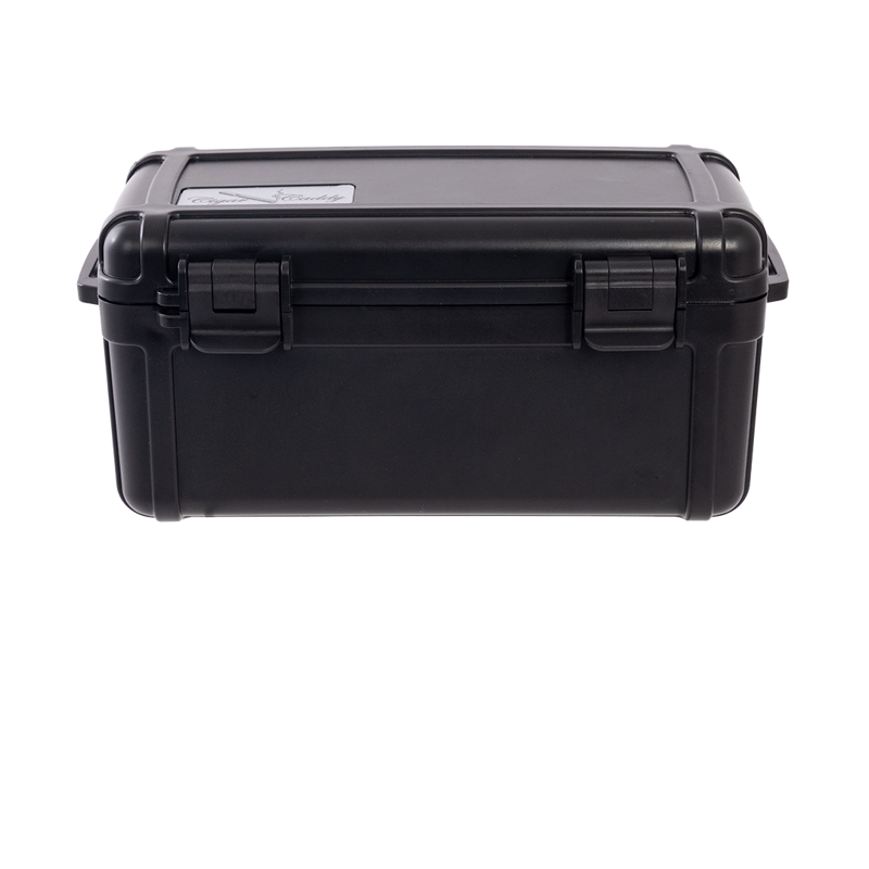 Cigar Caddy Tackle Box Black & Black