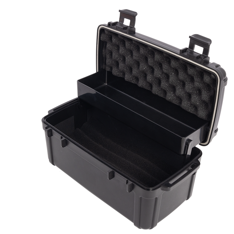 Cigar Caddy Tackle Box Black & Black