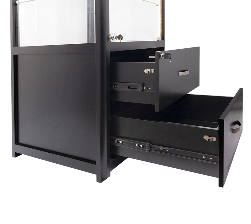 Humidor Supreme® Merchandise Display, WD-350 Black