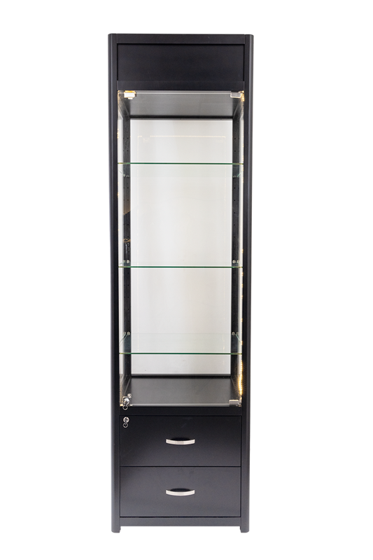 Humidor Supreme® Merchandise Display, WD-350 Black