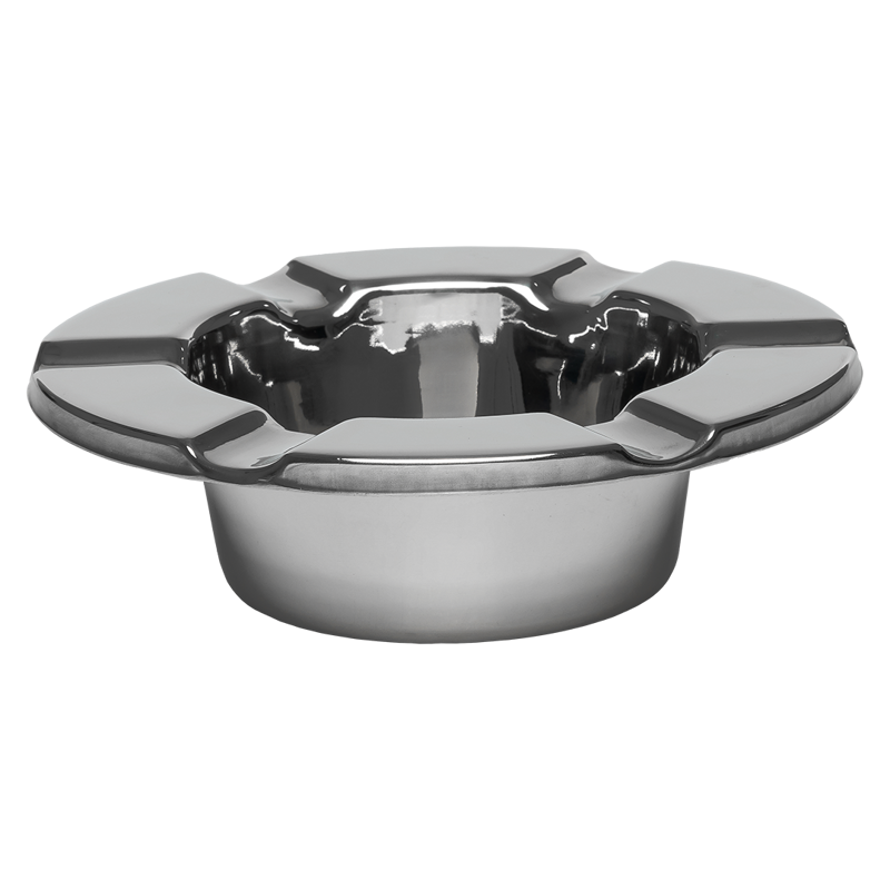 Stinky Cigar® One Piece Ashtray Polished Stainless Steel