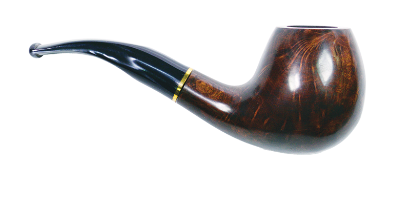 Pipes | Elegant Brown Pipe Set GLOSSY BROWN PACK OF 6