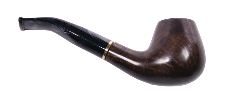 Pipes | Elegant Brown Pipe Set GLOSSY BROWN PACK OF 6