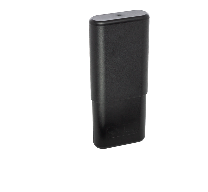 Cigar Caddy® Cigar Tube, 3 cigar capacity Black