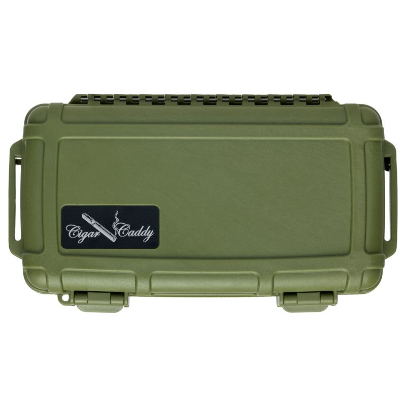 Cigar Caddy® 5-Count Forest Green 5 CT