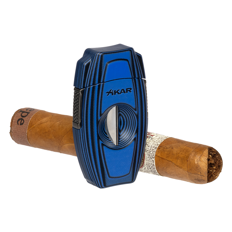 XIKAR VX2 V-Cut Cigar Cutter Blue