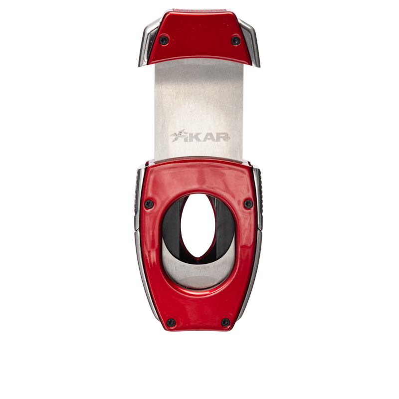 XIKAR Flip Dual Cigar Cutter Red