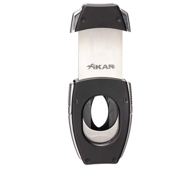 XIKAR Flip Dual Cigar Cutter Black