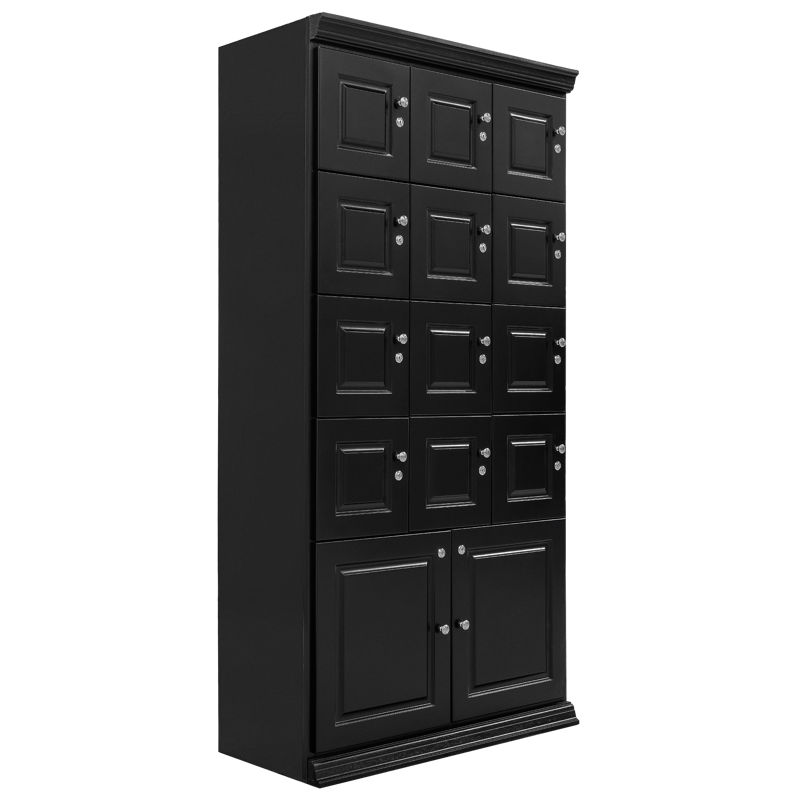 Cigar Locker Humidor Black