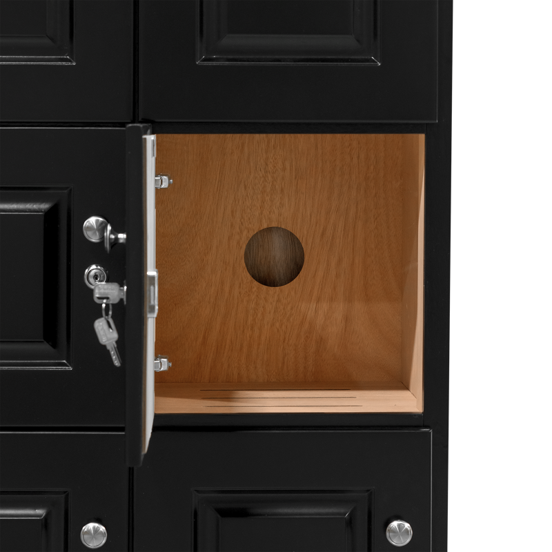 Cigar Locker Humidor Black