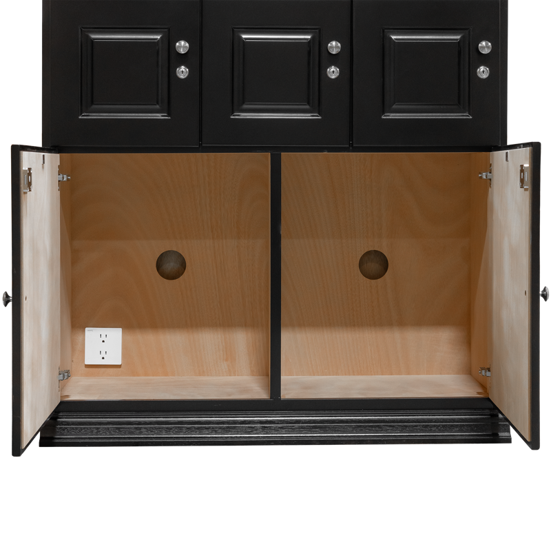 Cigar Locker Humidor Black