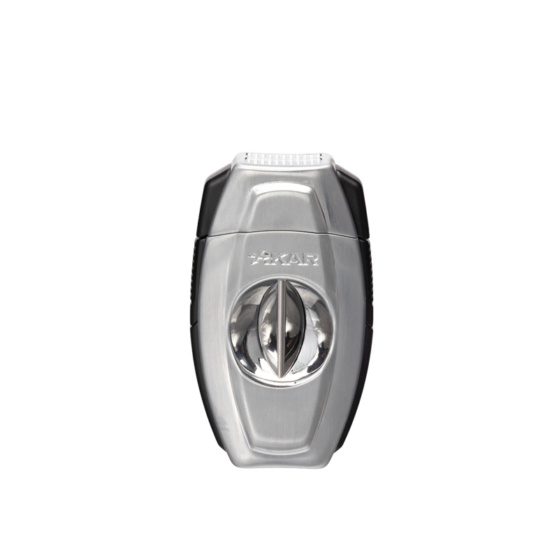 XIKAR Flip Dual Cigar Cutter Brushed Chrome