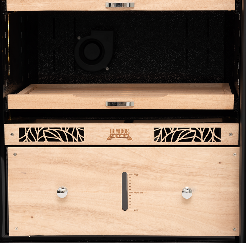 Humidor Supreme® Electronic Humidor, 9100 Black