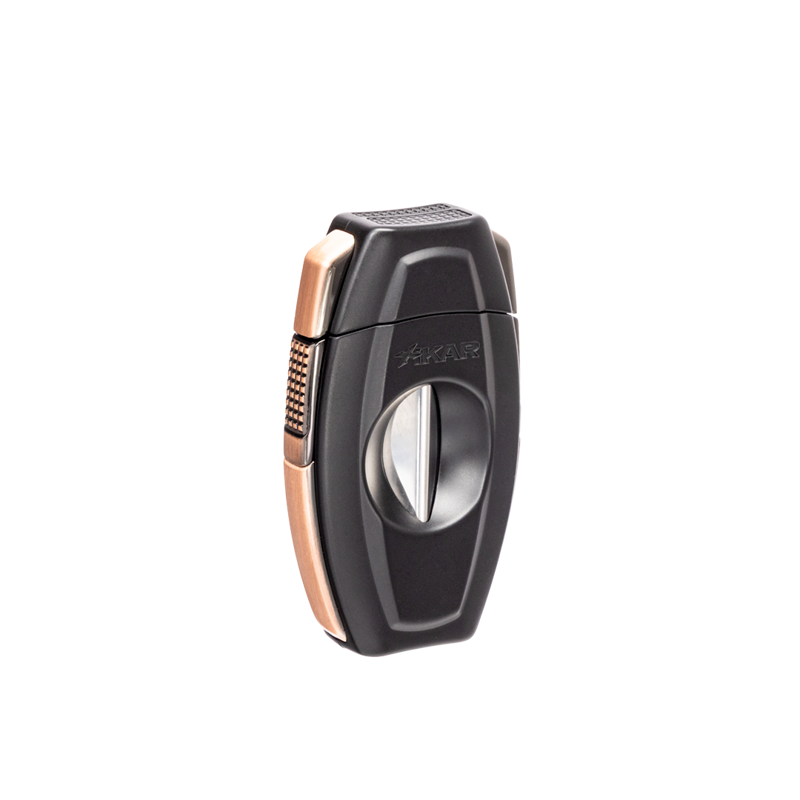 XIKAR Flip Dual Cigar Cutter Black & Bronze
