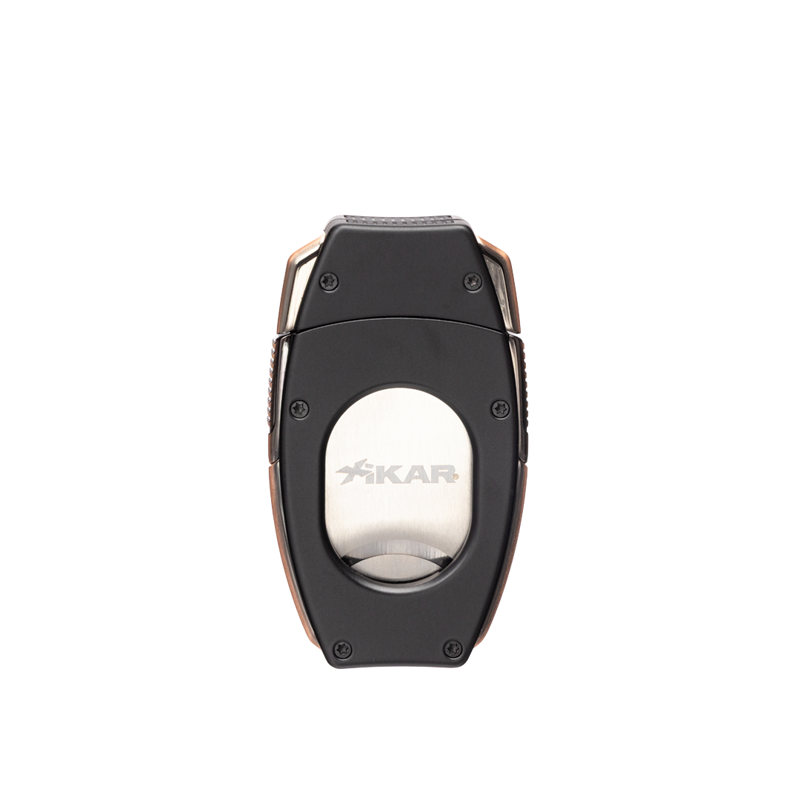 XIKAR Flip Dual Cigar Cutter Black & Bronze