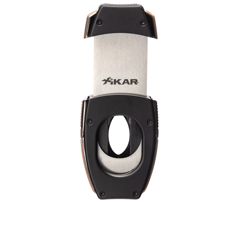 XIKAR Flip Dual Cigar Cutter Black & Bronze