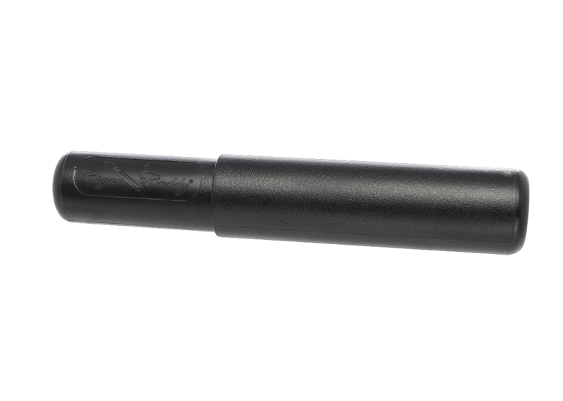 Cigar Caddy® Cigar Tube, 1 cigar capacity Black