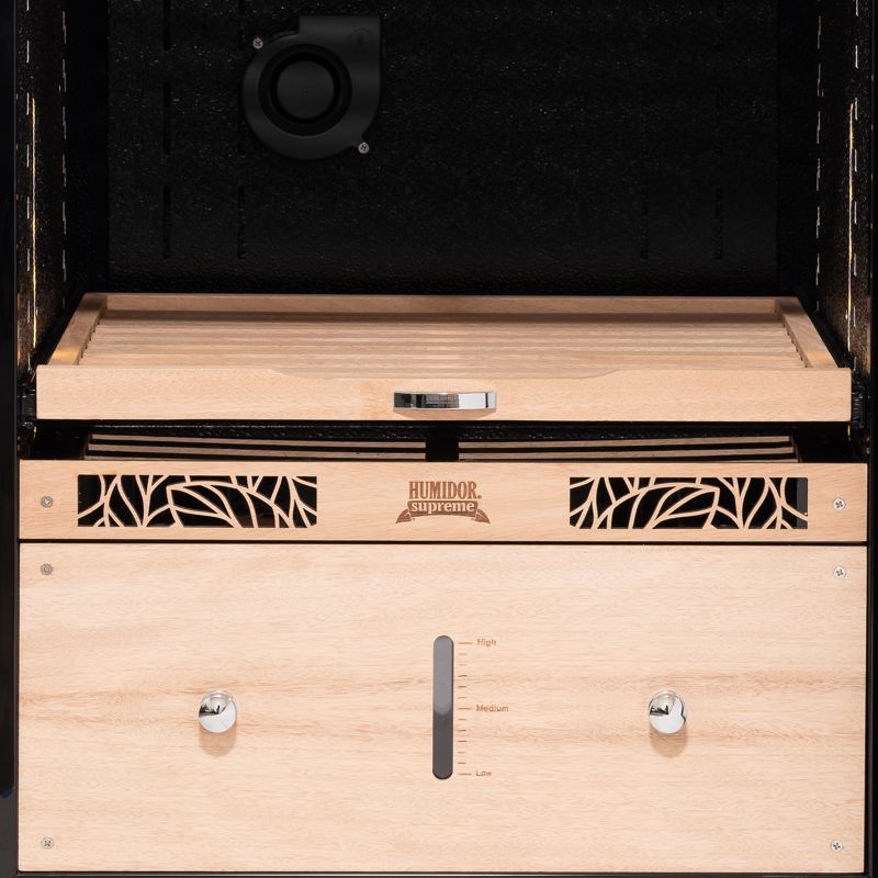 Humidor Supreme® Electronic Humidor, 9000 Series Black